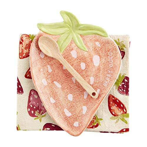 Mud Pie Strawberry Appetizer Set, 26-inch