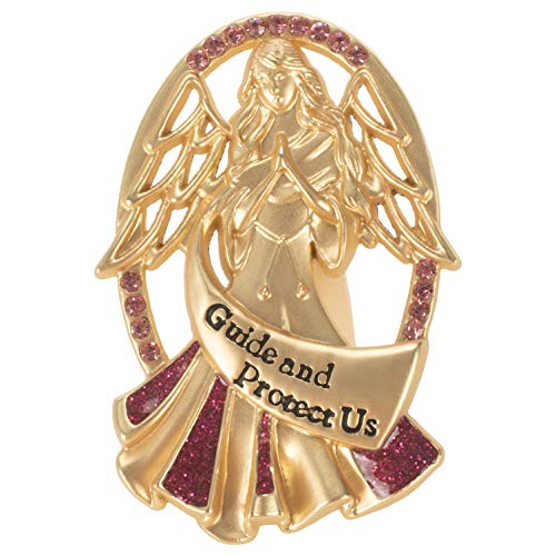 Roman Guide and Protect Us Angel Visor Clip