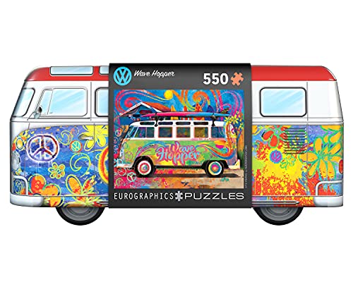 EuroGraphics VW Wave Hopper 550-Piece Puzzle in Collectible Tin with Poster