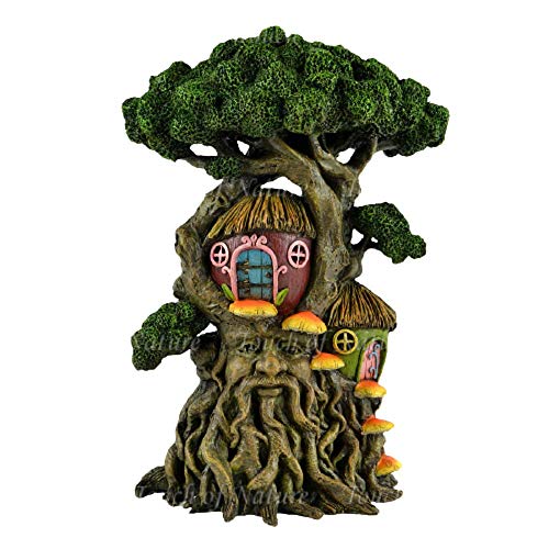 Midwest Design Imports Face and Tree House, 17", Multicolor