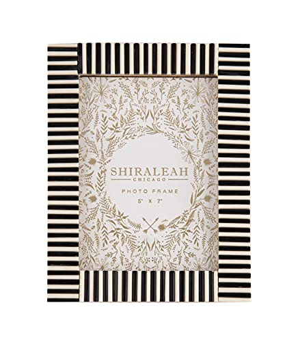 Shiraleah LLC Paris Striped 5X7 Gallery Frame