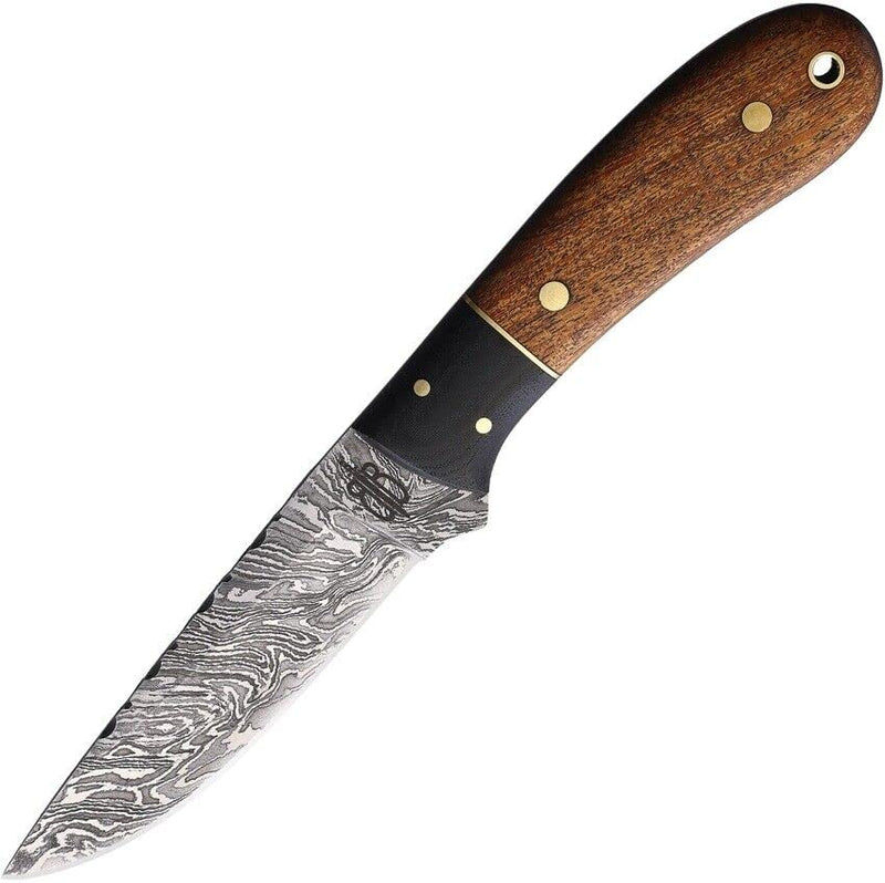 BnB Knives Buck n Bear Custom Handmade Spear Hunting Knife w/ G10 & Walnut Wood