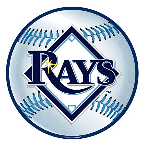 Amscan 199376 Tampa Bay Rays Major League Baseball Collection Cutouts, Party Decoration, 1st