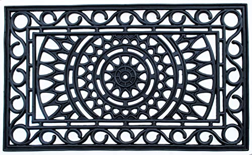 Imports D‚àö¬©cor Rubber Doormat, 36 by 24-Inch, Sunrise