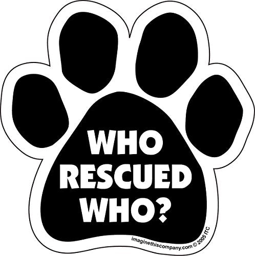 Imagine This Company D1659 Car and Rescue Decal (Who Rescued Who?), 2 Pack
