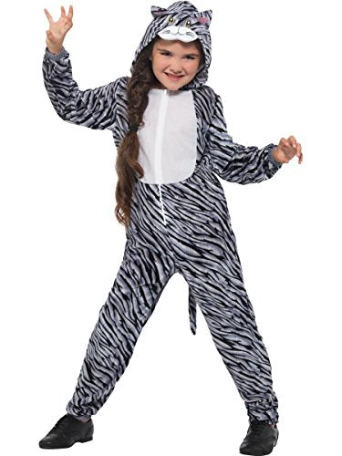 Smiffys Tabby Cat Child Costume, Medium