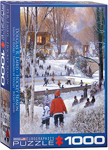 EuroGraphics Hockey Season Jigsaw Puzzle (1000-Piece) (6000-0688)