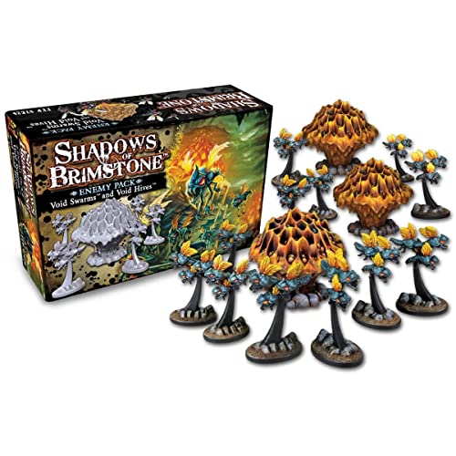 ACD Flying Frog Productions FYF07E26 Shadows of Brimstone Void Swarms Enemy Pack Board Game