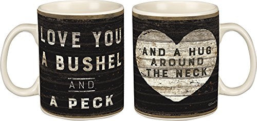 Primitives By Kathy Love You A Bushel And A Peck And A Hug Around The Neck - 20-oz. Coffee Mug