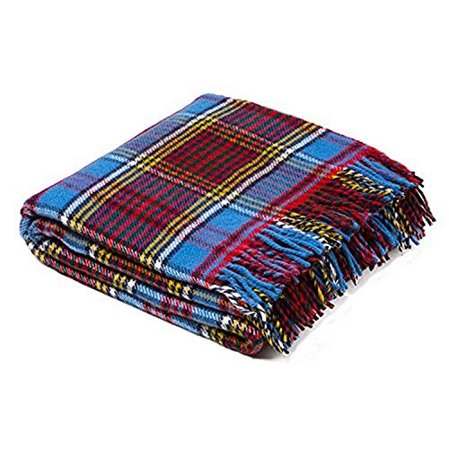 Birchwood Tweedmill Tartan Throw Blanket, Anderson