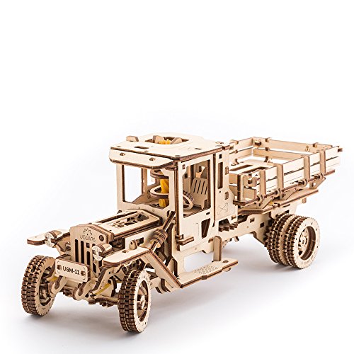 Ukidz UGEARS 3D Self Propelled Wooden Model UGM 11 Truck