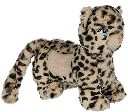 Maison Chic 11609 Lacey The Leopard Tooth Fairy Plush Toy, 9-inch Length
