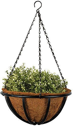 Esschert Design Metal Hanging Basket 12"