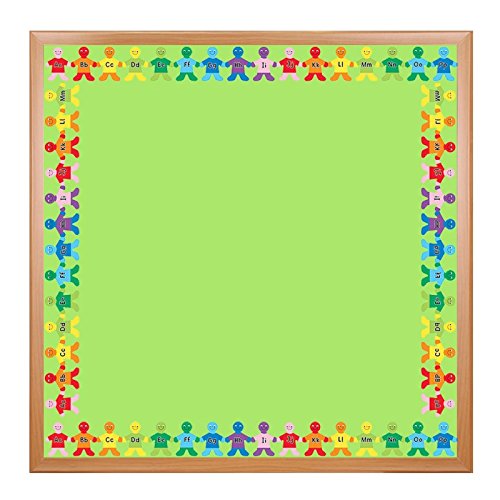Hygloss Products, Inc Alphabet Kids Upper and Lower Case Bulletin Board (33622)