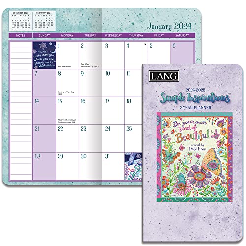 LANG Simple Inspirations 2024 Two Year Planner (24991071094)