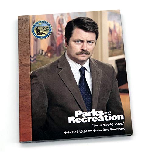 Papersalt Parks and Recreation Merchandise, Ron Swanson Jumbo Wisdom Notes Funny Quotes from Parks and Rec TV Series
