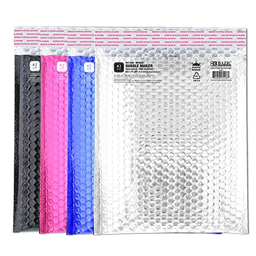 BAZIC Poly Bubble Mailers 8.5"x11.25" 