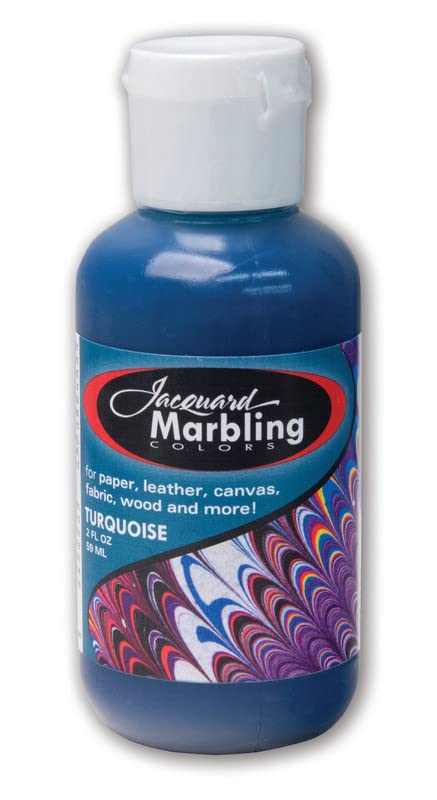 Jacquard Jaquard Marbling Color Turquoise 2 oz