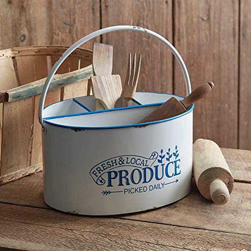 CTW Home Collection 530428 Fresh Local Produce Storage Organizer, 13.25-inch Length