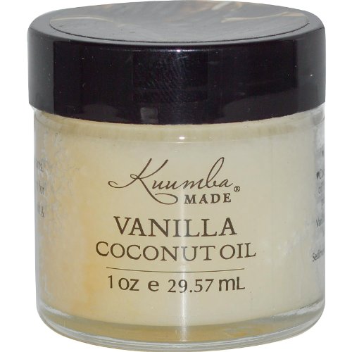 KUUMBA MADE Coconut Oil Vanilla, 1 OZ