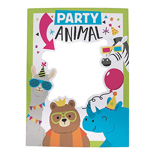 Fun Express PARTY ANIMAL INSTAFRAME - Party Decor - 1 Piece
