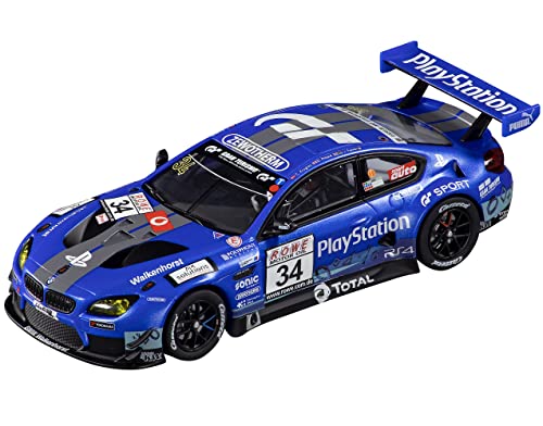 Carrera 27685 BMW M6 GT3 Walkenhorst No.34 1:32 Scale Analog Slot Car Racing Vehicle Evolution Slot Car Race Tracks