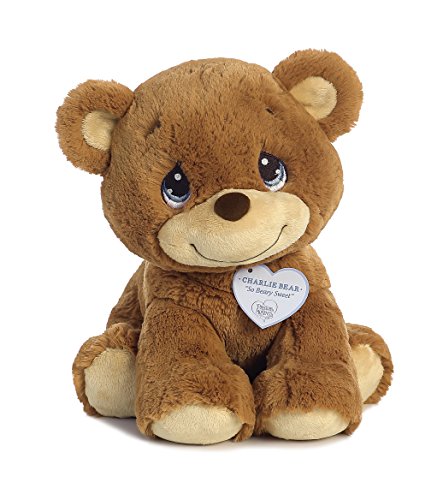 Aurora World Precious Moments Charlie Bear, So Beary Sweet, Brown, 12"