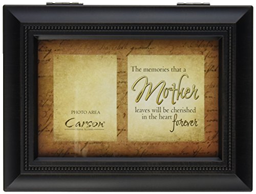 Carson Home Accents 17947 Mother Memories Bereavement Music Box, 8-Inch by 6-Inch by 2-3/4-Inch