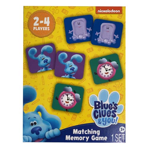 TCG Toys Blues Clues Memory Game, White, One_Size