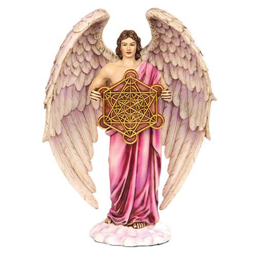 Pacific Trading PTC 10 Inch Metatron Angel Orthodox Religious Resin Statue Figurine
