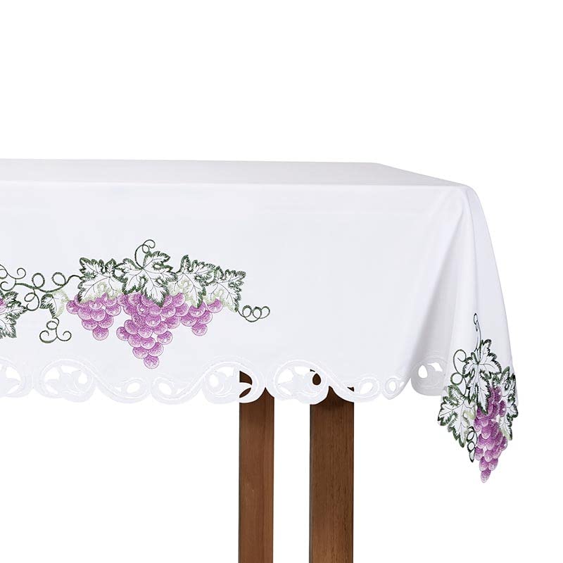 Creative Brands RJ Toomey Vine and Branches Altar Frontal, 94-inch Length, Polyester