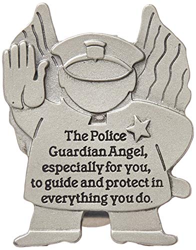 Cathedral Art KVC618 Angels at Work and Play Visor Clip, Policeman, 2-1/4-Inch