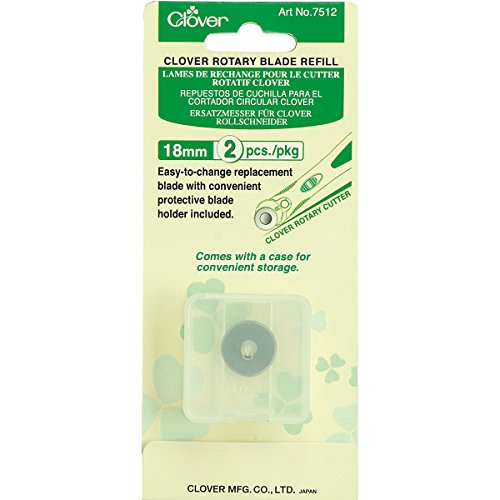 CLOVER Rotary 18mm Blade Refill, 2 EA