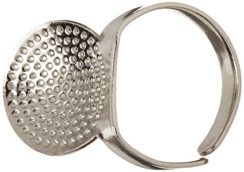 CLOVER 611 Adjustable Ring Thimble with Plate