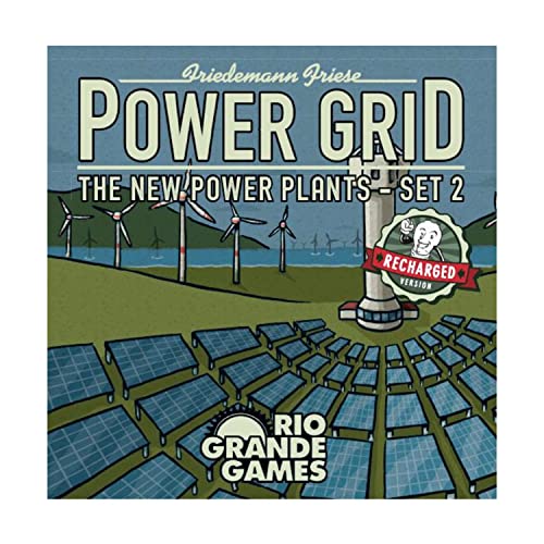 Rio Grande Games Power Grid: The New Power Plant Cards - Set 2
