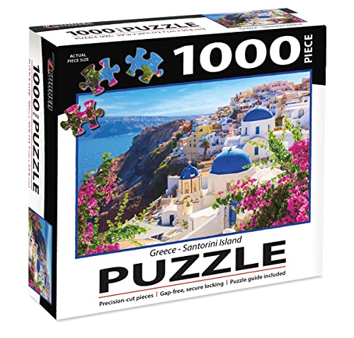 LANG Turner Photographic Greece ‚Äì Santorini Island Puzzle - 1000 PC (8410510), Multicolor