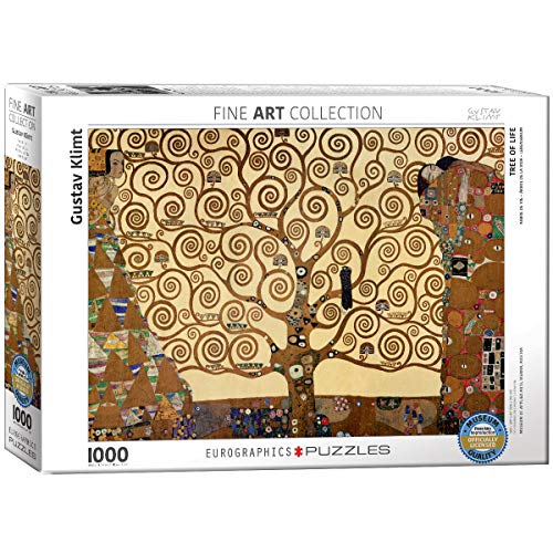 Eurographics Tree of Life by Gustav Klimt 1000-Piece Puzzle