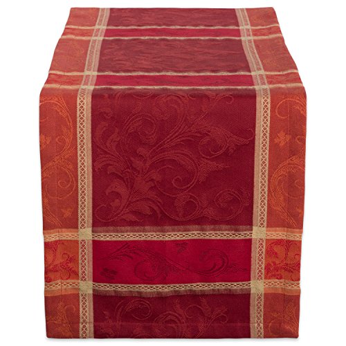 DII Design 14x72 Cotton Table Runner, Harvest Wheat - Perfect for Fall, Thanksgiving, Catering Events, Dinner Parties, Special Occasions or Seasonal D√©cor