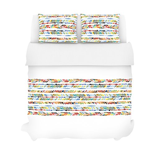 Belle Maison COLORFLY Crosby Duvet Set, Full/Queen, Prism