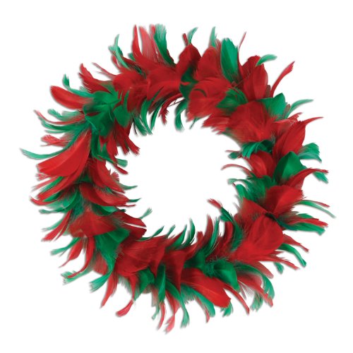 Beistle Party Supplies, 8-Inch, Red/Green