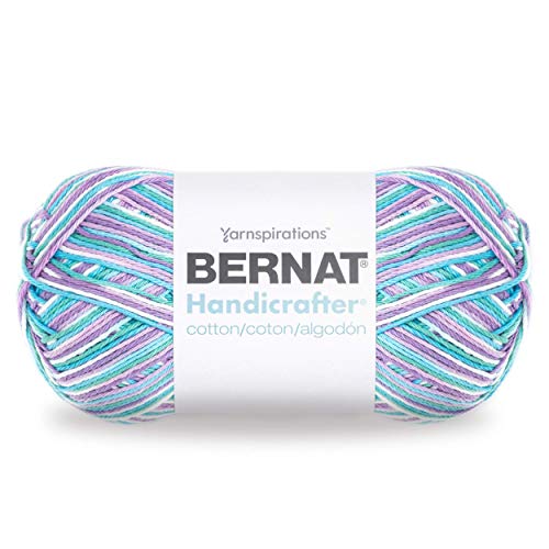 Spinrite Yarns (CA) Bernat Handicrafter Cotton Yarn, Gauge 4 Medium Worsted, Beach Ball
