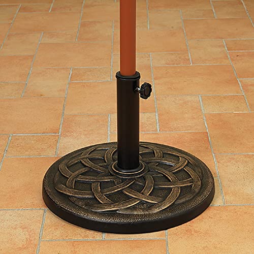 Gerson International Umbrella Stand, Resin, 17.7-inch Diameter