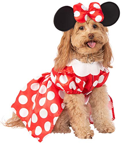 Rubie's Disney: Mickey & Friends Pet Costume, Minnie Mouse, X-Large (200164LXL_XL)