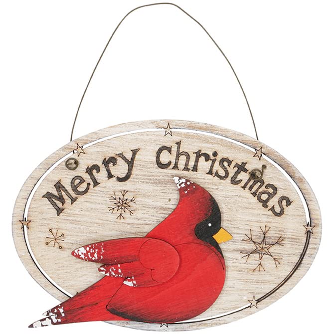 Carson Home Accents Christmas Cardinal Ornament, 5-inch Width