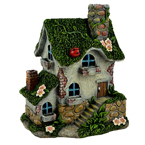 Midwest Design Imports 56166 Solar Cottage House, 7.5-inch Height