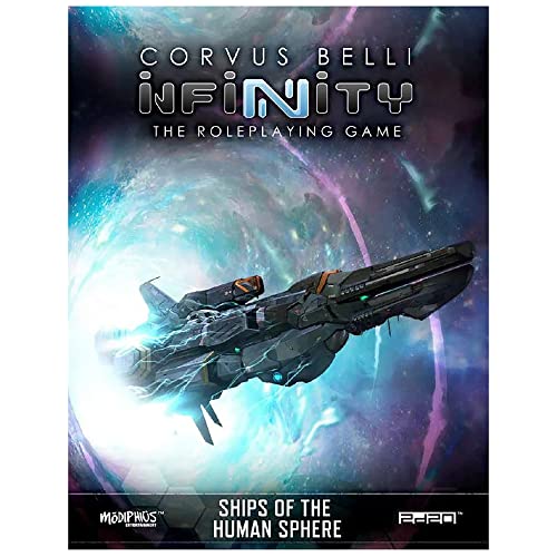 Traveller Modiphius Entertainment Infinity: Ships of The Human Sphere - RPG Book, Roleplaying Game