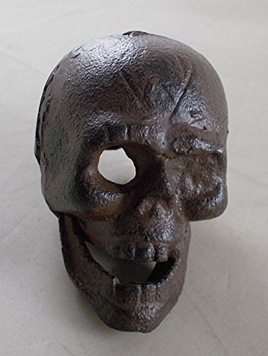 Upper Deck Cast Iron Skull Head Themed Bottle Opener