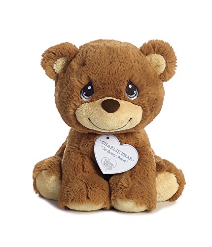 Aurora World Precious Moments So Beary Sweet Charlie Bear Plush, 8.5", Brown