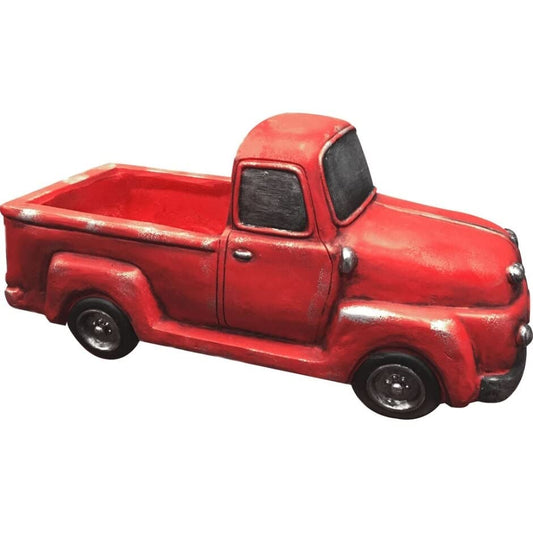 Esschert Design ZYCT271 Truck Planter, MGO, Red
