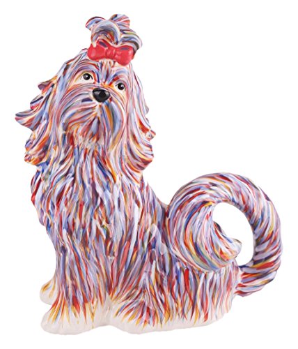 Blue Sky Clayworks Clayworks 9.25" x 5" x 10" Colored Shiz Tzu Teapot